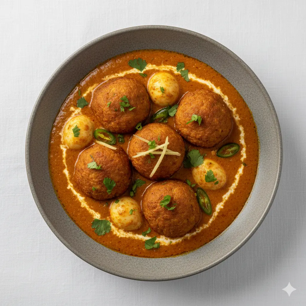 Traditional Egg Kofta Curry